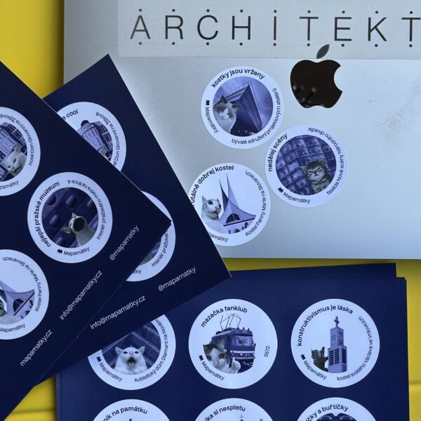 Samolepky stickers funky architecture cats memes 0